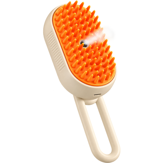 Cepillo de vapor para mascotas 3 en 1