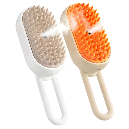 Cepillo de vapor para mascotas 3 en 1